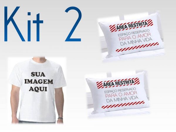 .KIT 2 (camisa + fronha)