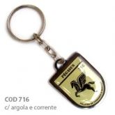 Chaveiro (COD 716) 100un Chapinha Brasão