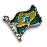 Chaveiro (COD 518) 100un Bandeira Brasil