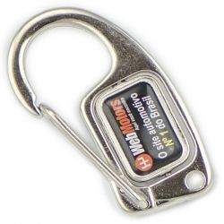 Chaveiro (COD 146) 100un Mosquetão Giratório