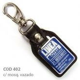 Chaveiro (COD 402) 100un Couro Sintético