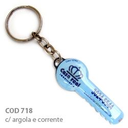 Chaveiro (COD 718) 100un Chapinha Chave