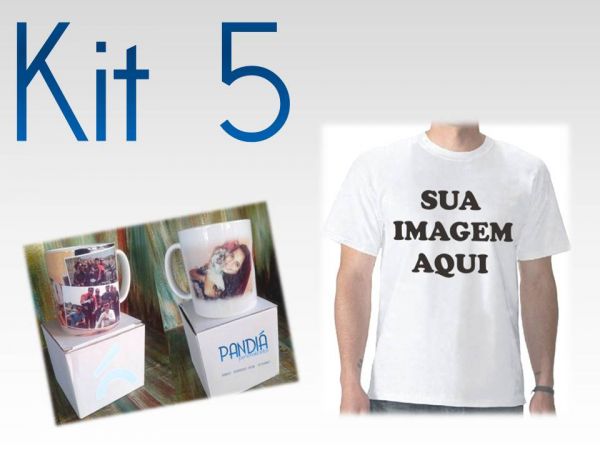 .KIT 5 (camisa + caneca)