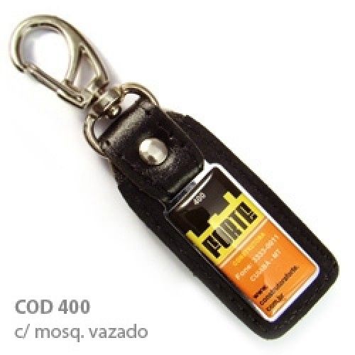 Chaveiro (COD 400) 100un Couro Sintético