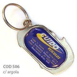 Chaveiro (COD 506) 100un Carro Esportivo de Metal