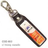 Chaveiro (COD 403) 100un Couro Sintético