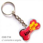 Chaveiro (COD 710) 100un Chapinha Ossinho