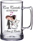 100un Caneca de Acrílico 450ml 2 Lados Personalizados